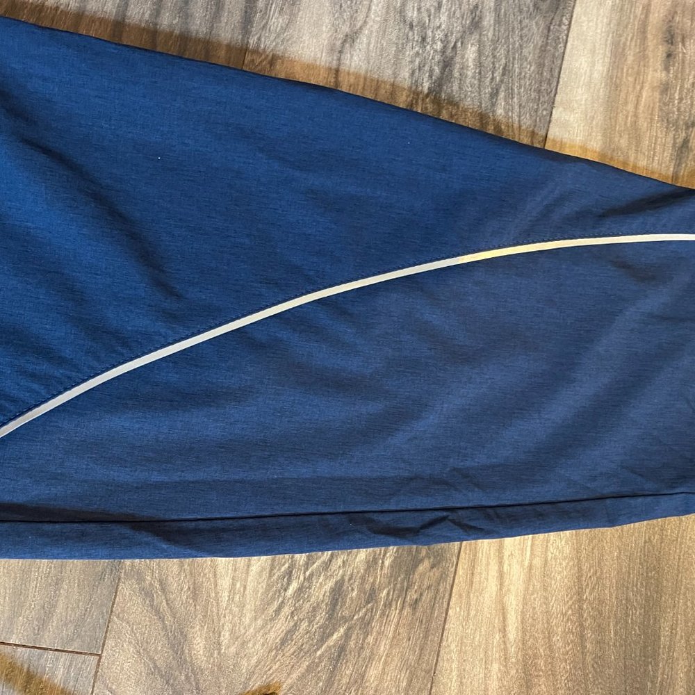 Women's Jaanuu Royal Blue Scrub Windbreaker Style Pants 3X - Picture 6 of 6